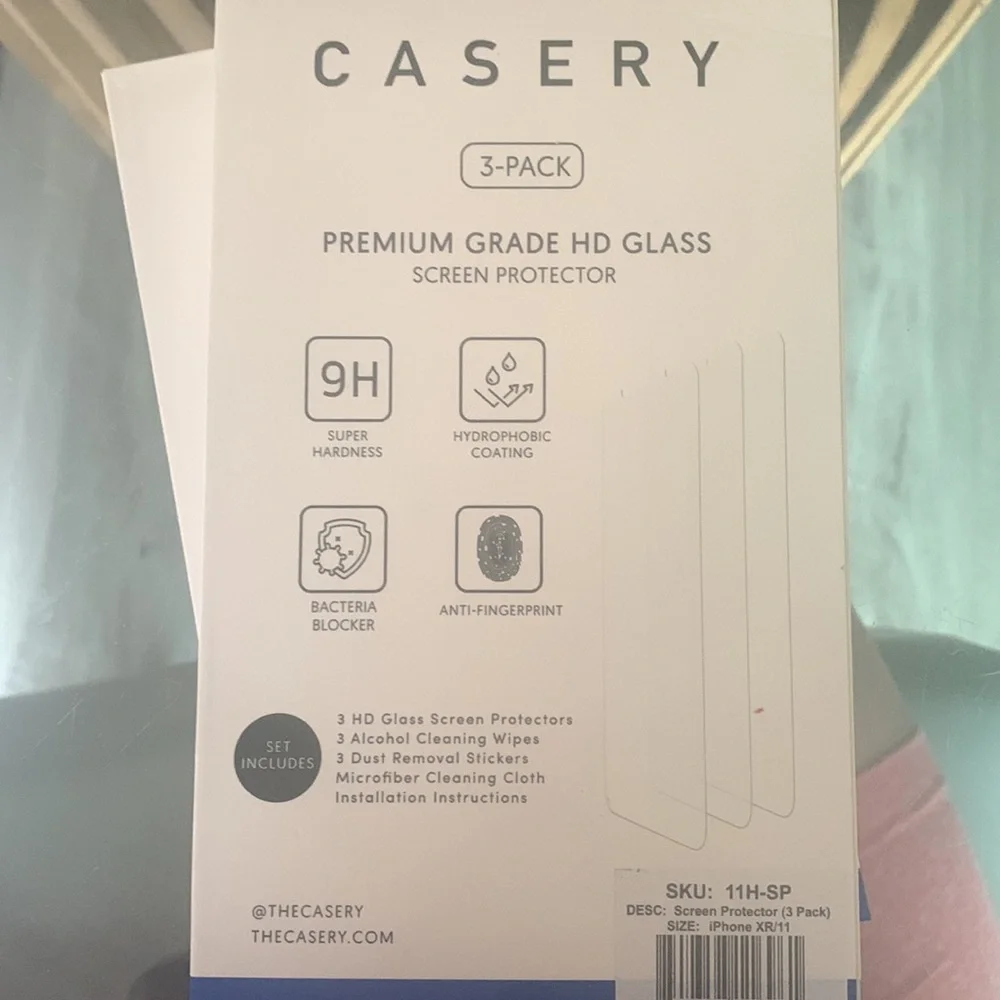 5 iPhone XR/11 screen protectors